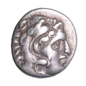 Macedon Alexander The Great 336-323 BC Silver Drachm Postumous issue