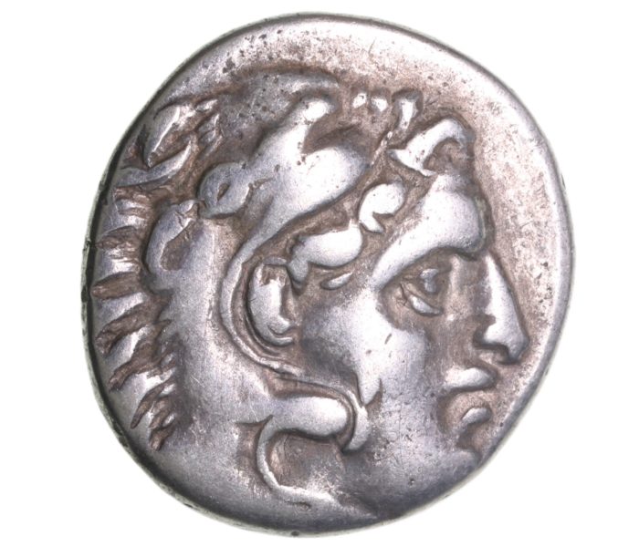 Macedon Alexander The Great 336-323 BC Silver Drachm Postumous issue