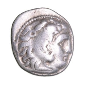 Macedon Alexander The Great 336-323 BC Silver Drachm Postumous issue