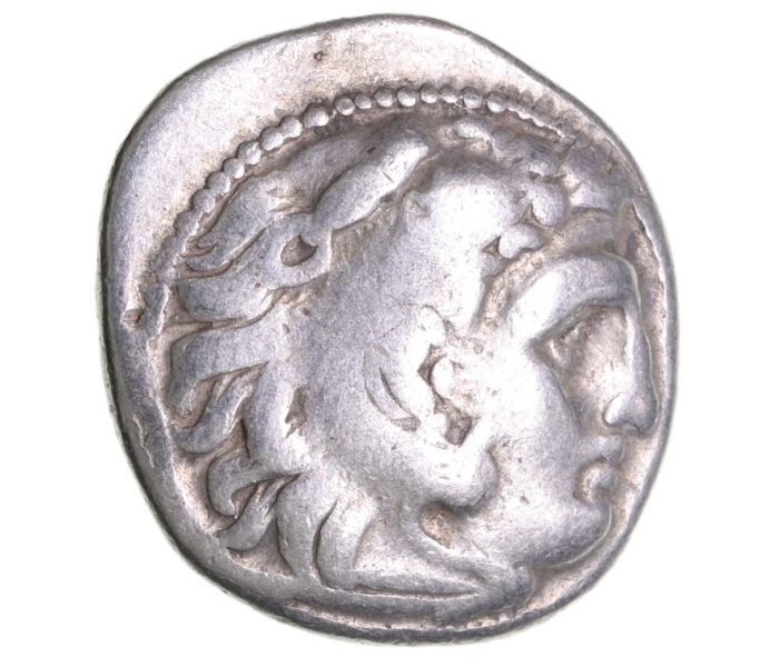 Macedon Alexander The Great 336-323 BC Silver Drachm Postumous issue