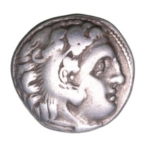 Macedon Alexander The Great 336-323 BC Silver Drachm Postumous issue