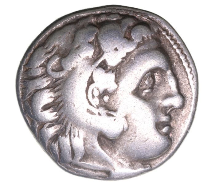 Macedon Alexander The Great 336-323 BC Silver Drachm Postumous issue