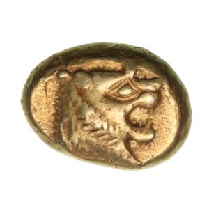Kingdom of Lydia Aluattes 600-561 BC Electrum Trite