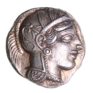 Attica Athens 454-404 BC Silver Tetradrachm
