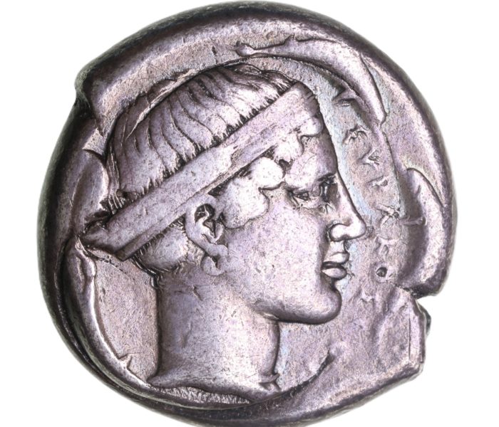 Sicily Syracuse 466-405 BC 2nd Democracy Silver Tetradrachm