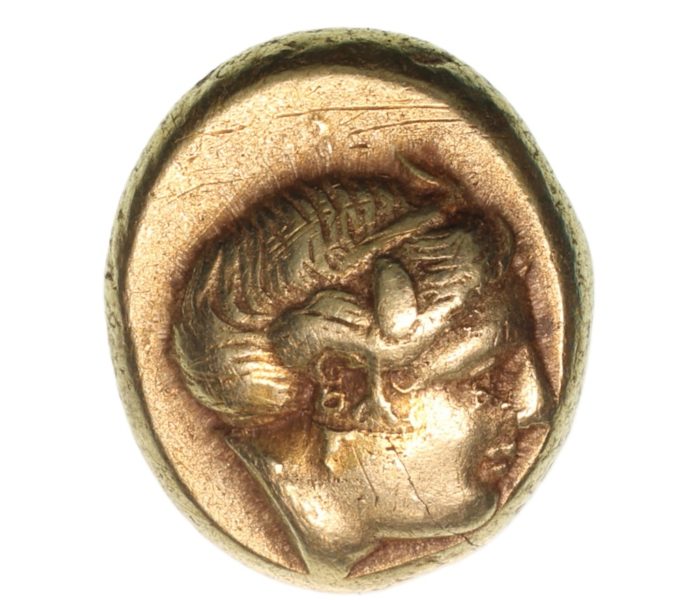Lesbos Mytilene 377-326 BC Electum Hekte