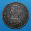 Spanish Colonial Charles III AD 1759-1788 Silver 8 Reales Lima - Image 3