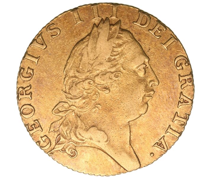 George III AD 1760-1820 Gold Guinea AD 1790