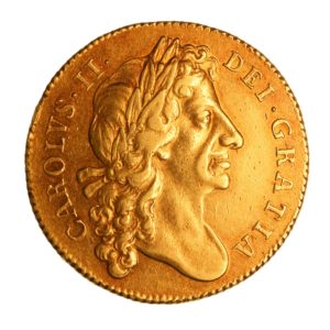 Charles II AD 1660-1685 Gold Two Guineas AD 1678