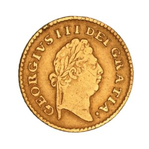 George III AD 1760-1820 Gold Third Guinea AD 1800