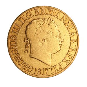 George III AD 1760-1820 Gold Sovereign AD 1817