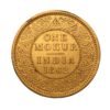 British India Queen Victoria AD 1837-1901 Gold Mohur AD 1862 - Image 2