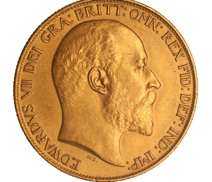 Edward VII AD 1901-1910 Gold Two Pounds AD 1902