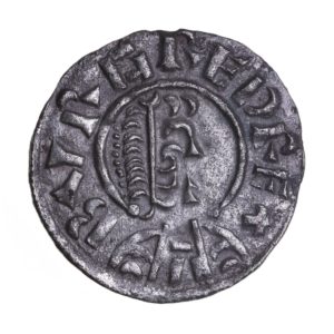 Kings of Mercia Burgred AD 852-874 Silver Penny Lunettes type