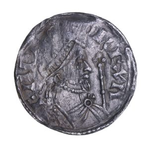 Edward the Confessor AD 1042-1066 Silver Penny Pyramids Canterbury