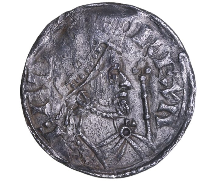Edward the Confessor AD 1042-1066 Silver Penny Pyramids Canterbury