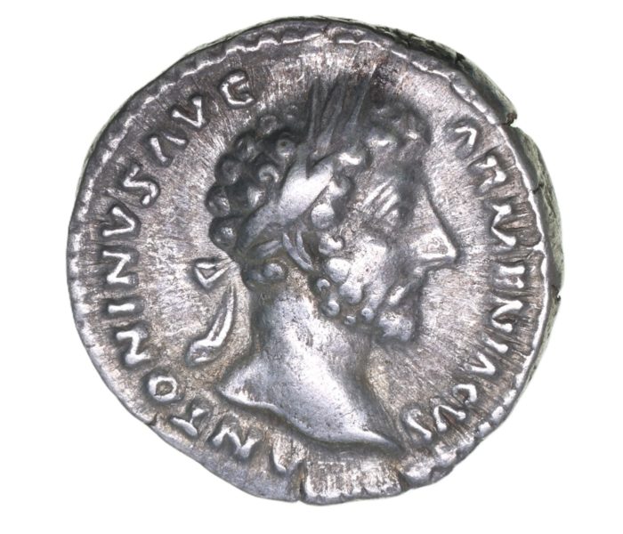Marcus Aurelius AD 161-180 Silver Denarius Rome