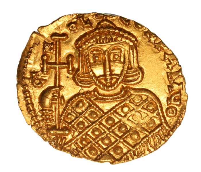BYZANTINE Constantine V & Leo IV AD 751-775 Gold Solidus