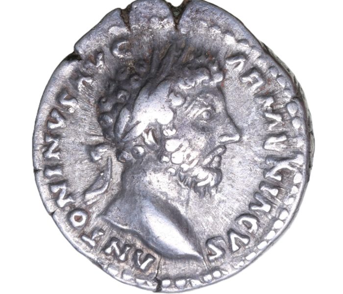 Marcus Aurelius AD 161-180 Silver Denarius Rome
