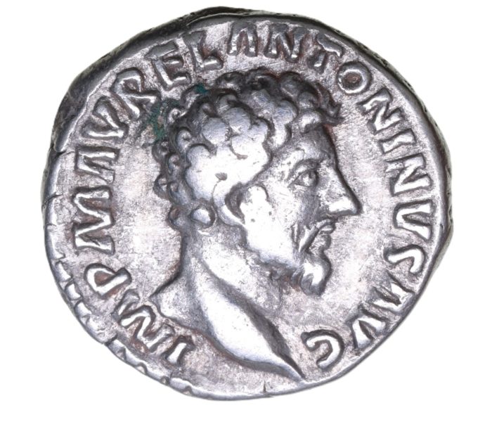 Marcus Aurelius AD 161-180 Silver Denarius Rome