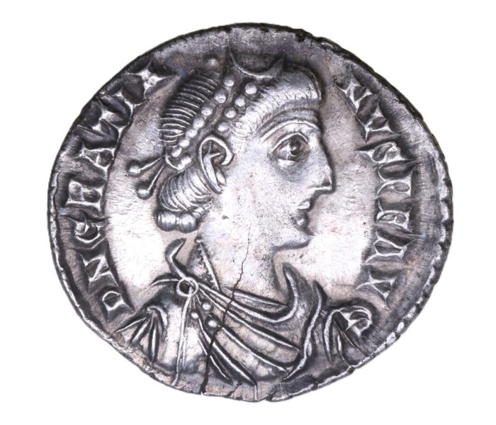 Gratian AD 367-383 Silver Siliqua Trier