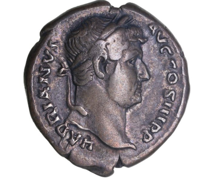 Hadrian AD 117-138 Silver Denarius Rome