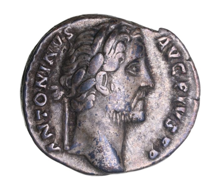 Antoninus Pius AD 138-161 Silver Denarius Rome
