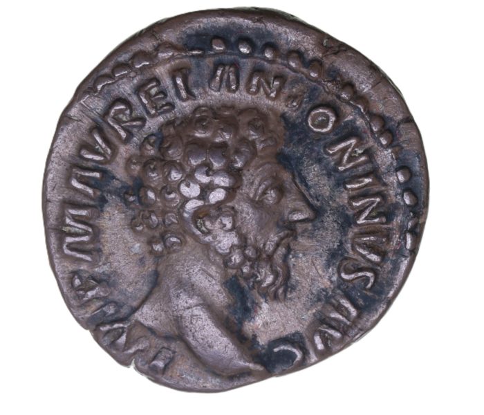 Marcus Aurelius AD 161-180 Silver Denarius Rome