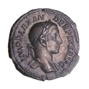 Severus Alexander AD 222-235 Silver Denarius Rome
