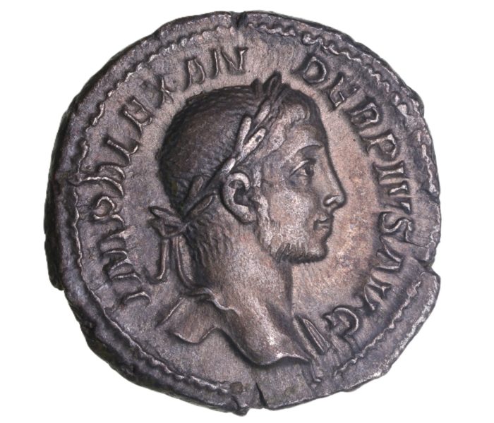 Severus Alexander AD 222-235 Silver Denarius Rome