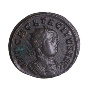 Tacitus AD 275-276 Bronze Antoninianuss Ticinum