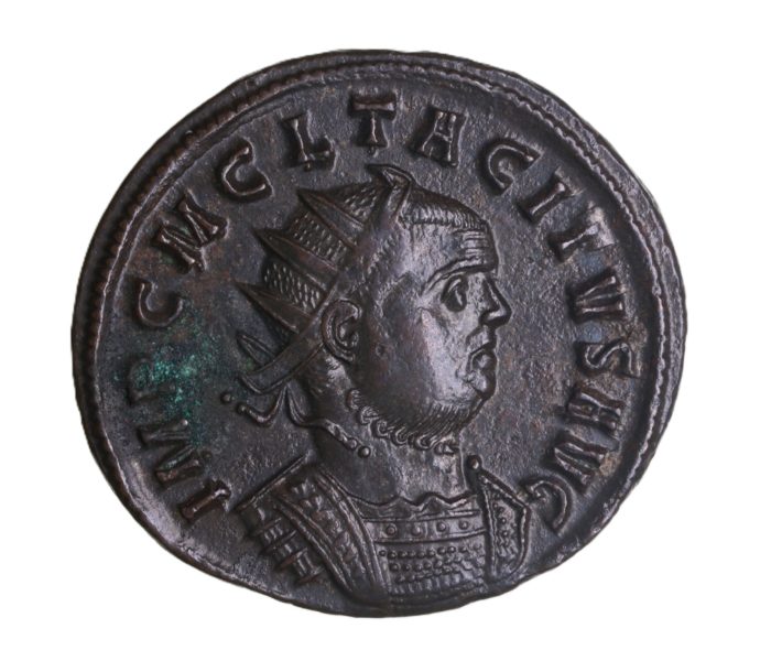 Tacitus AD 275-276 Bronze Antoninianuss Ticinum