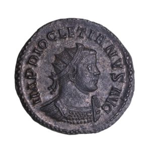 Dioletian AD 284-305 Bronze Antoninianus Lugdunum