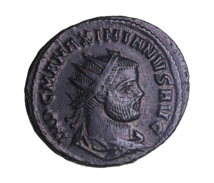 Maximianus AD 286-305 Bronze Antoninianus Cyzicus