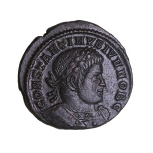 Constantine I AD 307-337 Bronze Follis Lyon