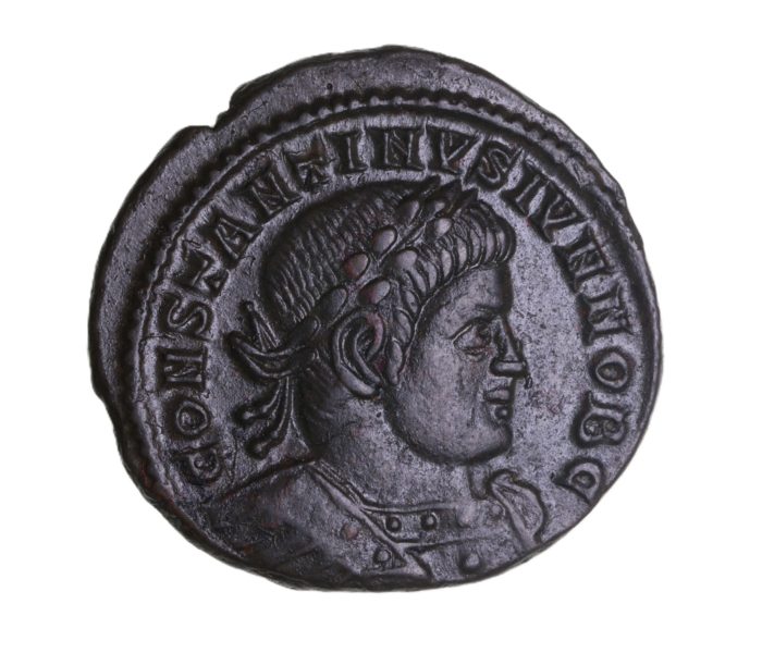 Constantine I AD 307-337 Bronze Follis Lyon