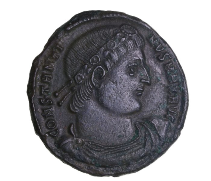 Constantius II AD 337-361 Bronze Follis Heraclea