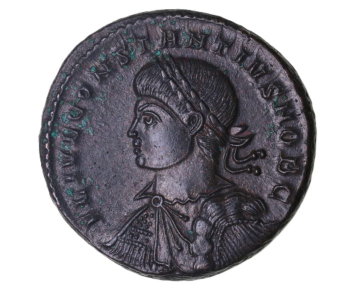 Constante AD 337-340 Bronze Follis Trier