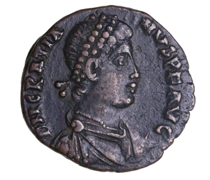 Gratian AD 367-383 Bronze Follis Antioch
