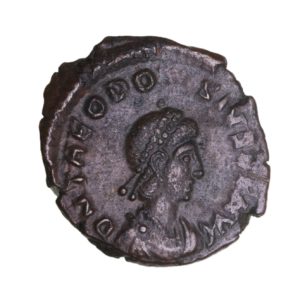 Theodosius I AD 379-395 Bronze Half Follis