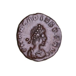 Arcadius AD 383-408 Bronze Half Follis Cyzicus