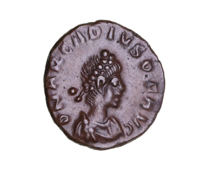 Arcadius AD 383-408 Bronze Half Follis Cyzicus
