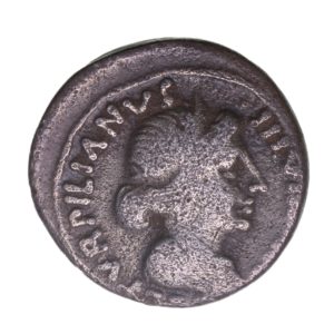 Augustus 27 BC - AD 14 Silver Denarius Rome