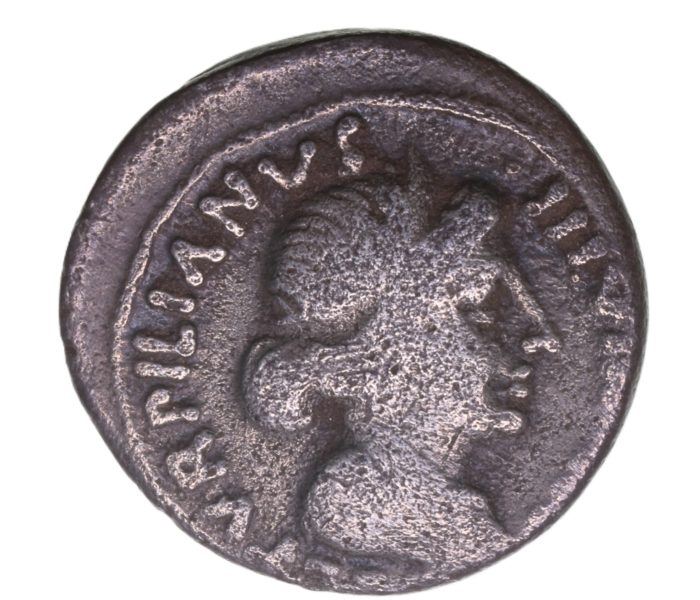 Augustus 27 BC - AD 14 Silver Denarius Rome