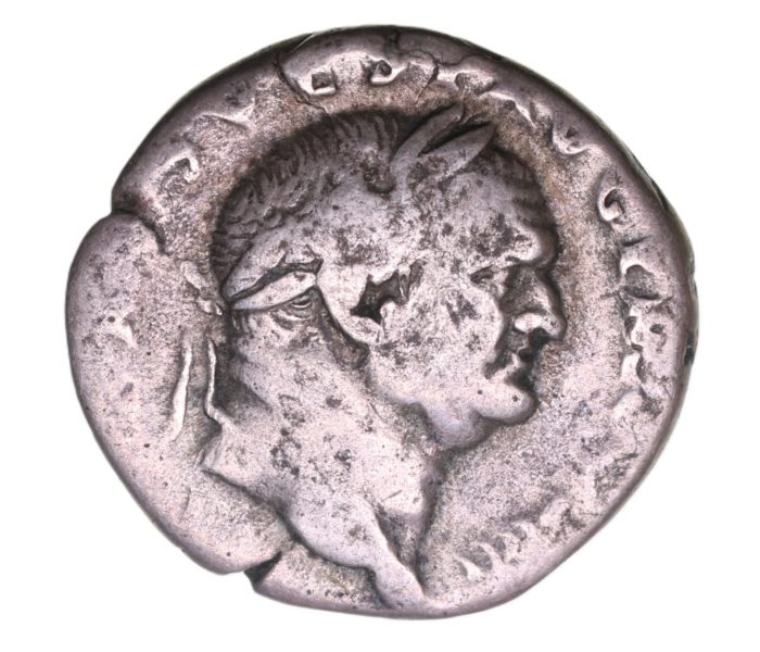 Vespasian AD 69-79 Silver Denarius Rome