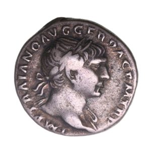 Trajan AD 98-117 Silver Denarius Rome