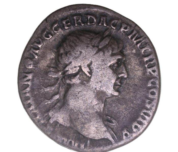 Trajan AD 98-117 Silver Denarius Rome