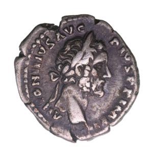 Antoninus Pius AD 138-161 Silver Denarius Rome