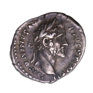 Antoninus Pius AD 138-161 Silver Denarius Rome