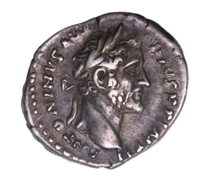 Antoninus Pius AD 138-161 Silver Denarius Rome